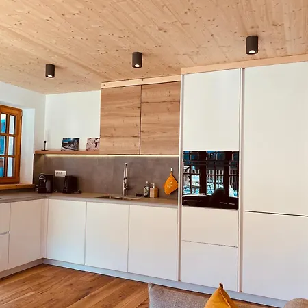 公寓 Modernes Bergchalet Mit Und Sonnenterrasse